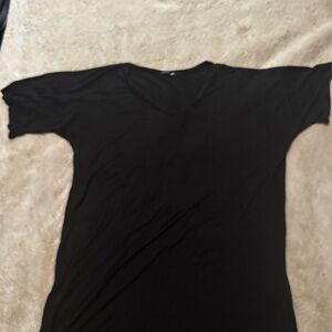Black V-Neck T-Shirt